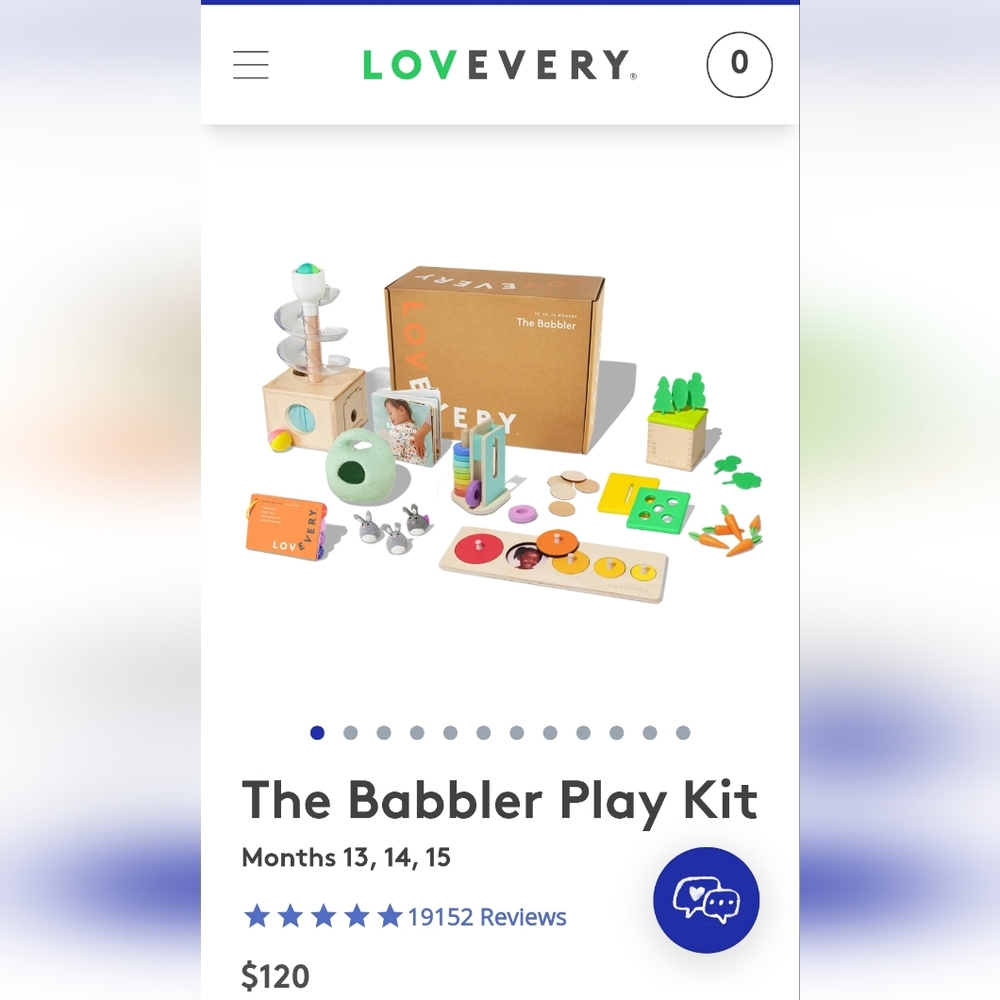 Lovevery The Babbler Playkit